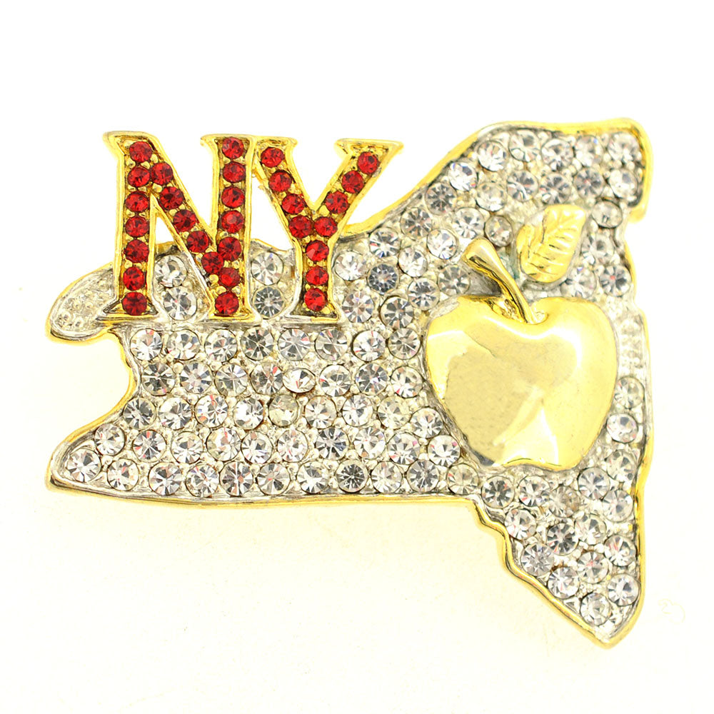 New York Pin Brooch