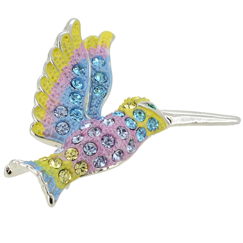 Swarovski hot sale hummingbird brooch